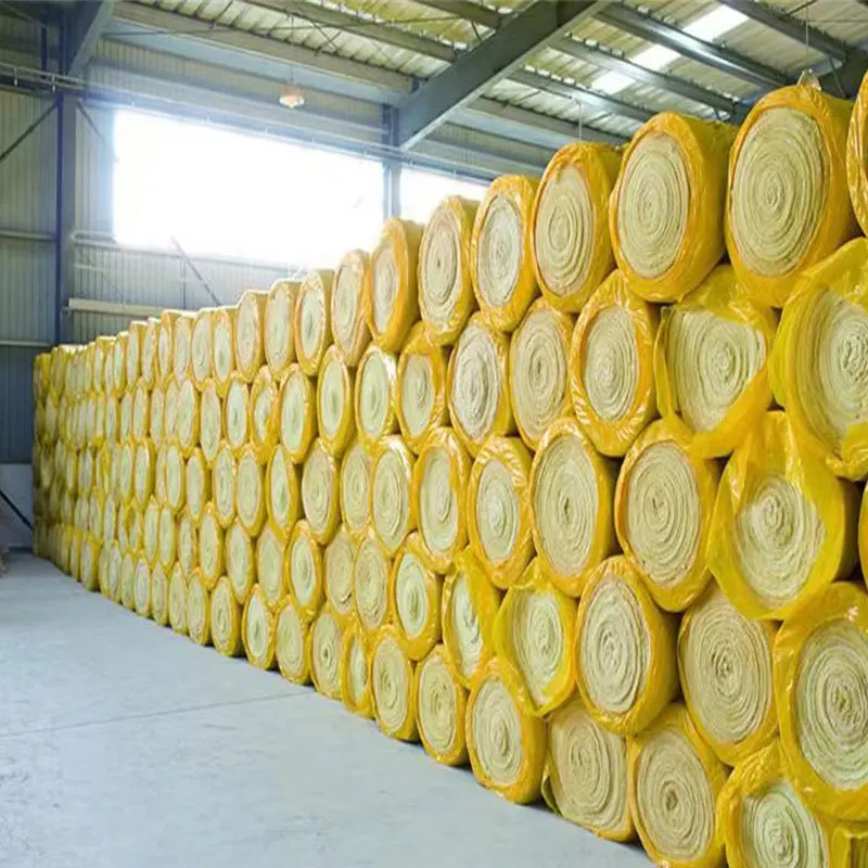 building materials fiberglass insulation thermal insulation roll blanket thickness 200mm panels insulation glass wool roll