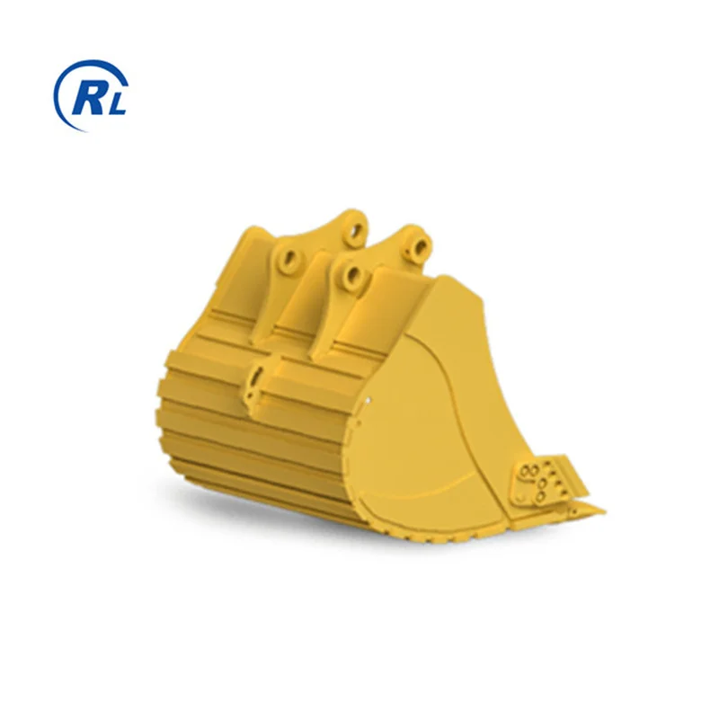 Qingdao Ruilan customize top quality Excavator Heavy Duty Steel Fabrication loader Buckets