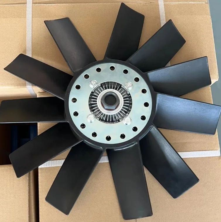 ISF3.8 ISDe ISBe engine cooling viscous fan diesel silicone oil fan clutch assembly 020005216 D-450 for Cummins