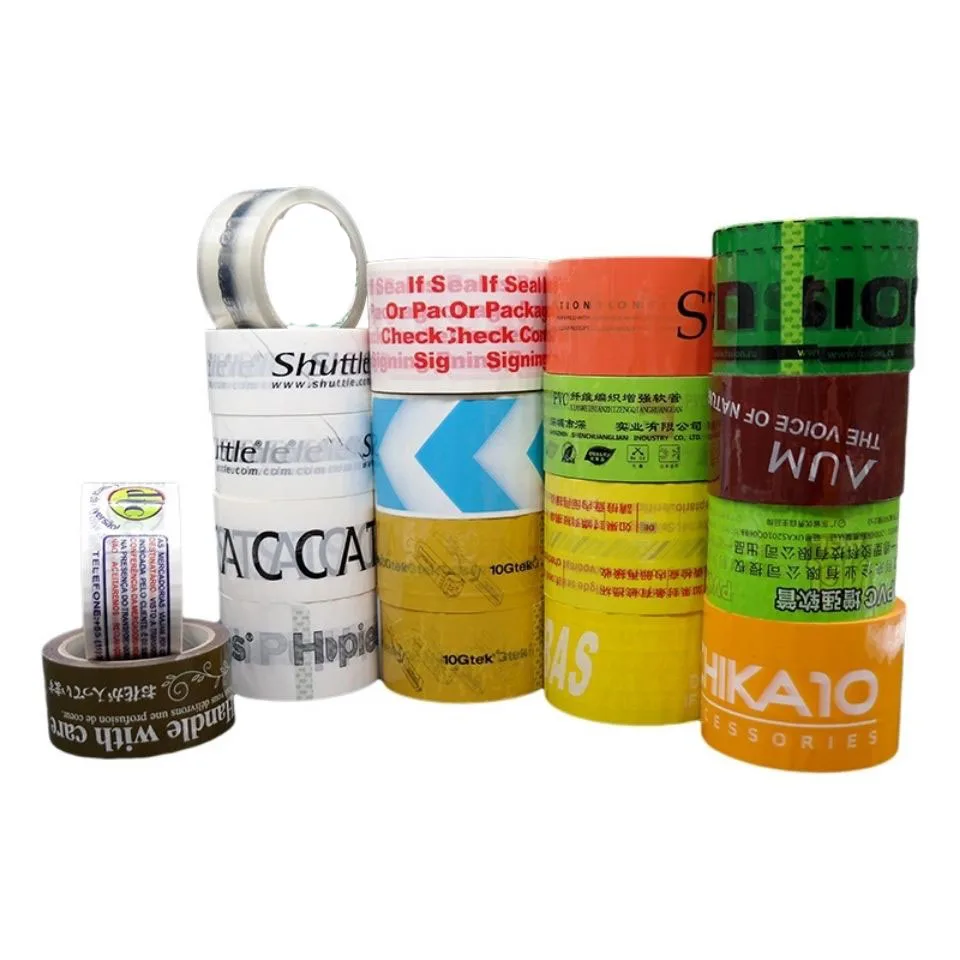 Custom Logo Printed Tape Scotched Tape Bopp Box Packaging Tape By Suppliers