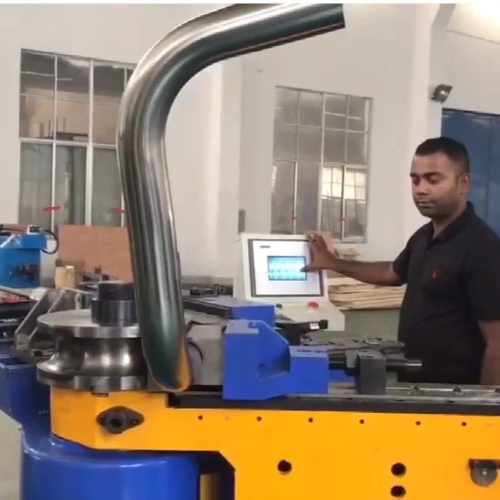 DW100NC manual pipe and tube bending metal pvc conduit bending machine