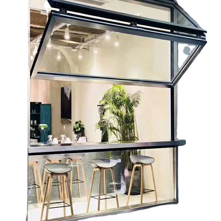 aluminum window price Pakistan Fold up and down window accordion folding windows