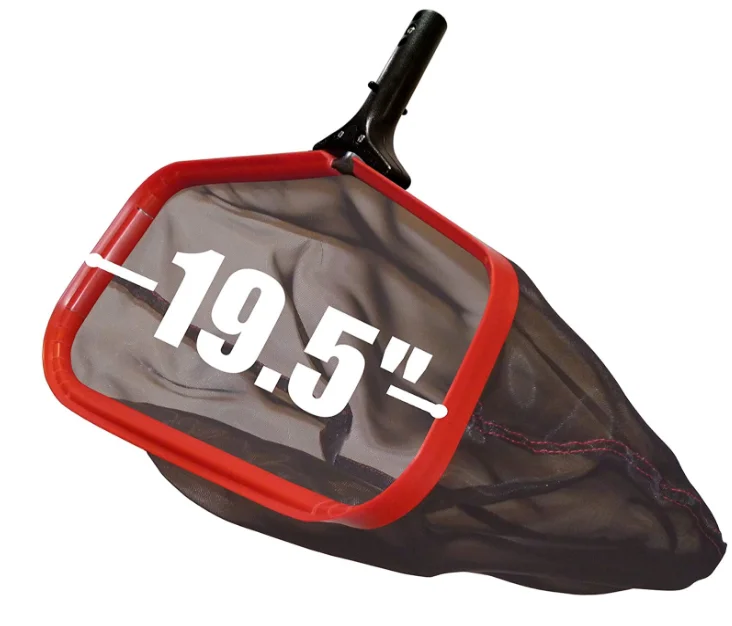 Heavy Duty Aluminum Frame Swimming Pool Accessories Large Deep Bag Leaf Rake Pool Skimmer Net for Pool Spa Pond Fountain