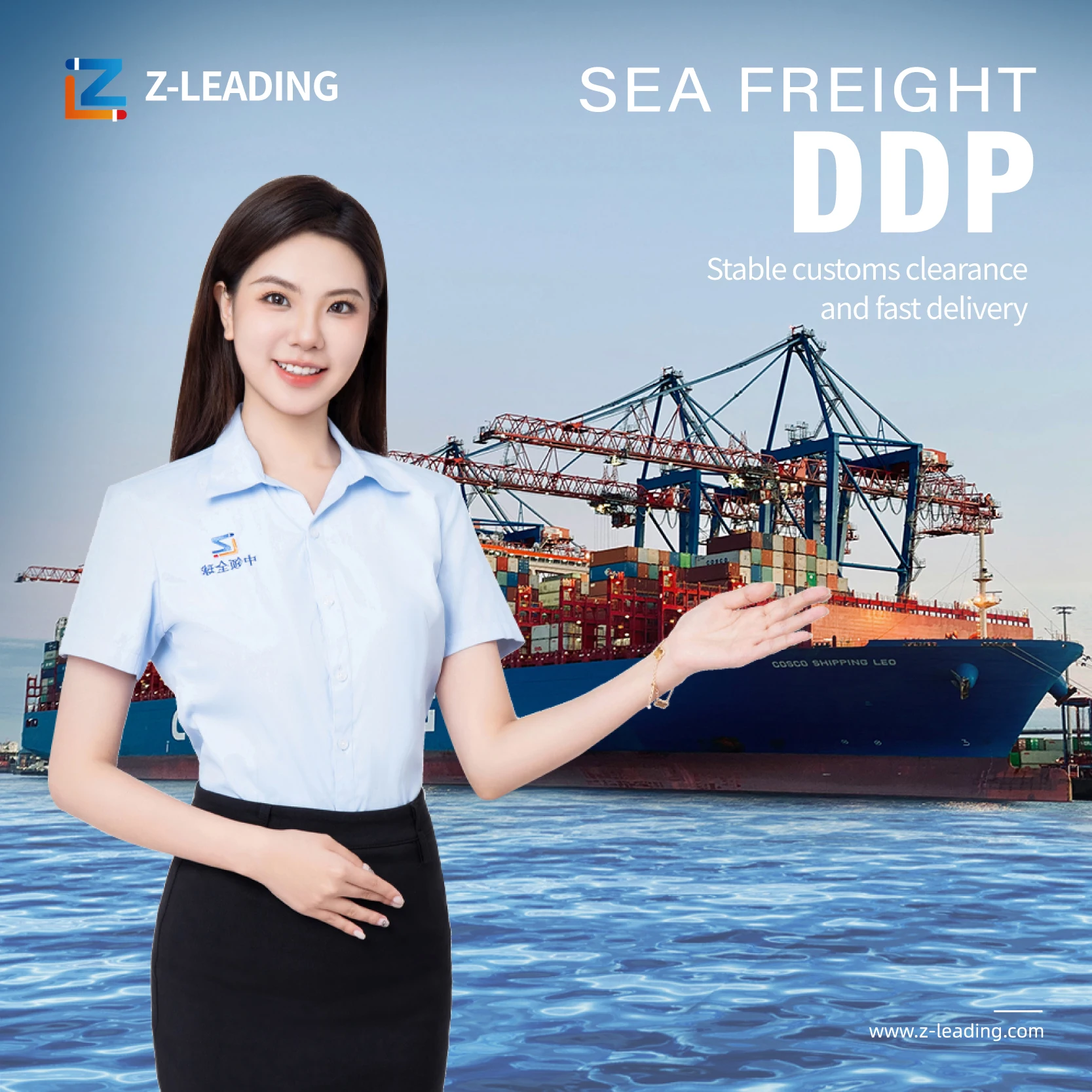 Door to door by sea FCL shipping to England fast shipping DDP service dangerous cargoes to USA shipping agent freight forwarder