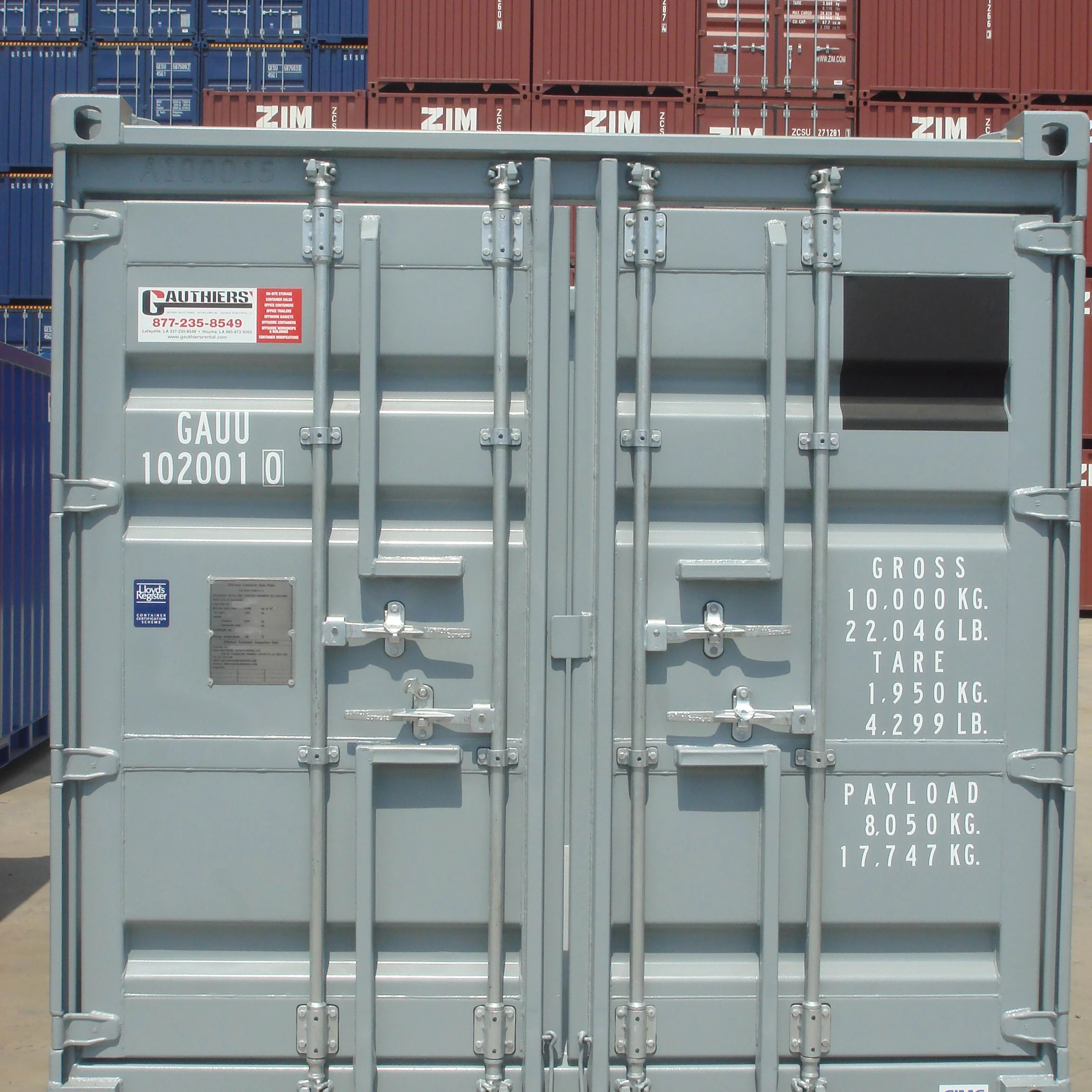 
offshore 10ft open top container 