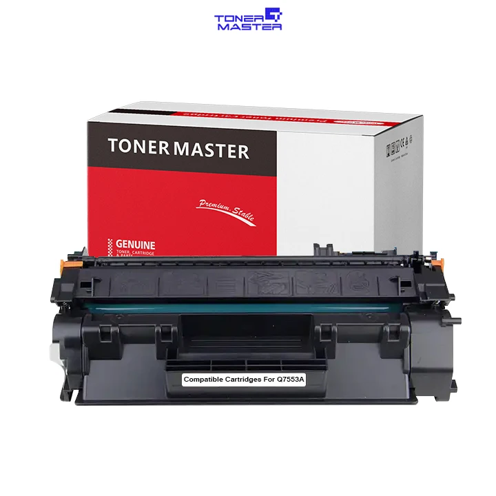Black Toner Cartridge Q7553A For HP LaserJet P2014 P2015 M2727nfMFP M2727mfsMFP