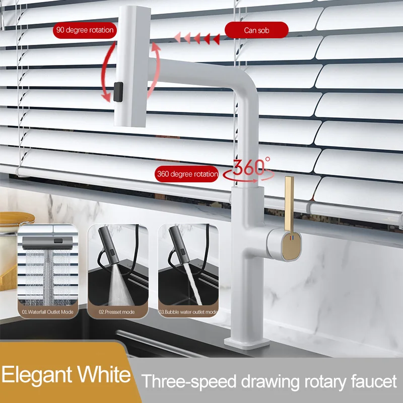 Supercharge Blade Bubble Effluent Pattern  Waterfall Effluent Pattern Third Gear Pull Rotate Cock With Favorable Price