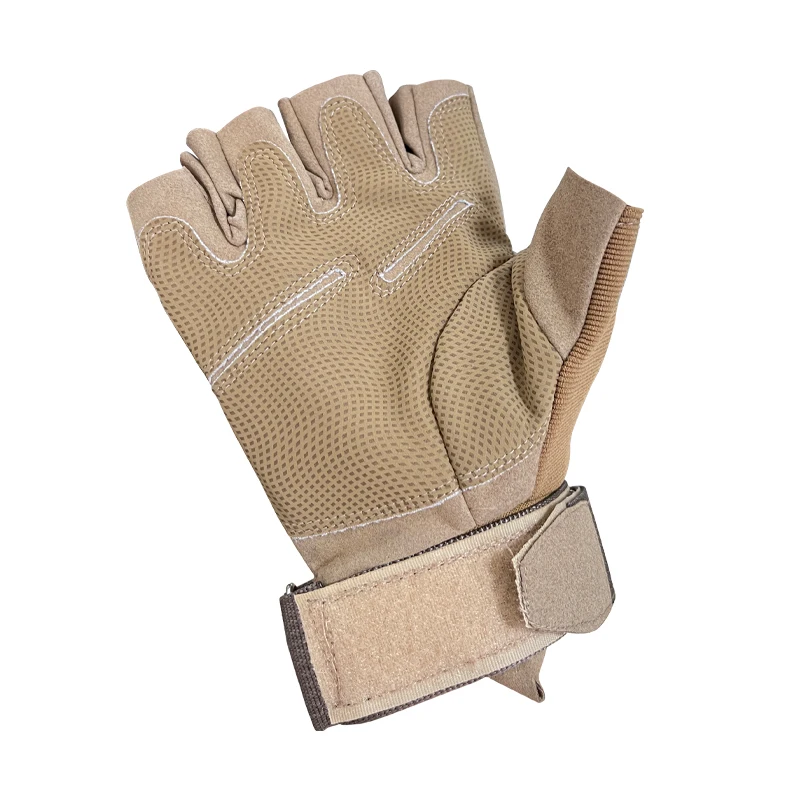 Hard-knuckle Anti-slip Palm Microfiber Leather Full and Half Fingers Gloves for Maximum Care protection