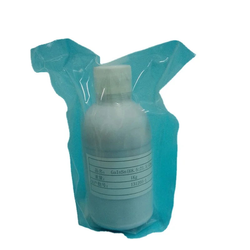 Оптовая продажа 99.99% оловянные сплавы с индием и галлием, используемые для замены ртути