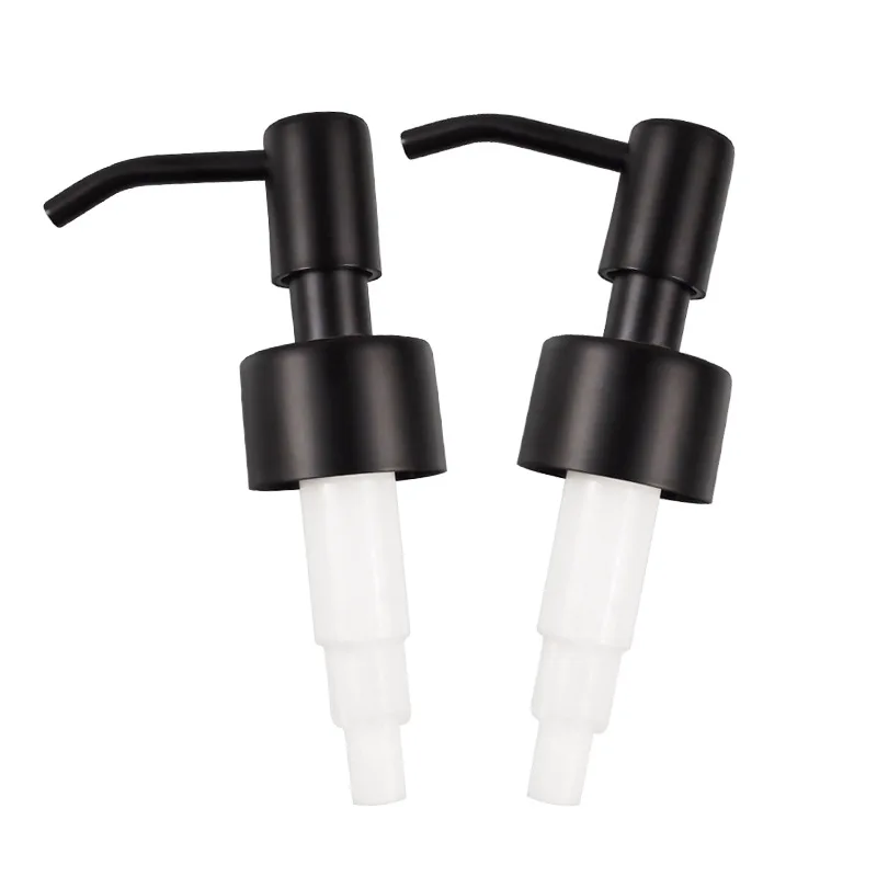 Black Gold Red Coated 304 Stainless Steel Metal Plastic Shampoo Lotion Foaming Hand Liquid Soap Dispenser Pump