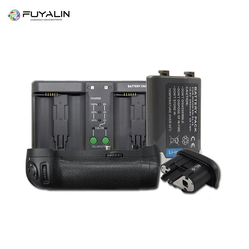  Fuyalin MB-D18 Замена батарейного блока + EN-EL18 батарея BL-5 отсека для Nikon D850 цифровых зеркальных фотокамер может достичь