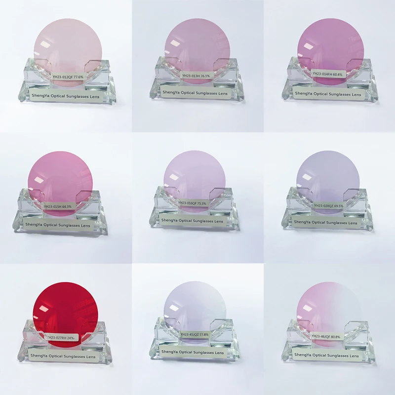 Optical Lens 1.49 Cr39 Tinted Polarized Sunglasses Lenses manufacturers spectacle opticos optic optical lentes