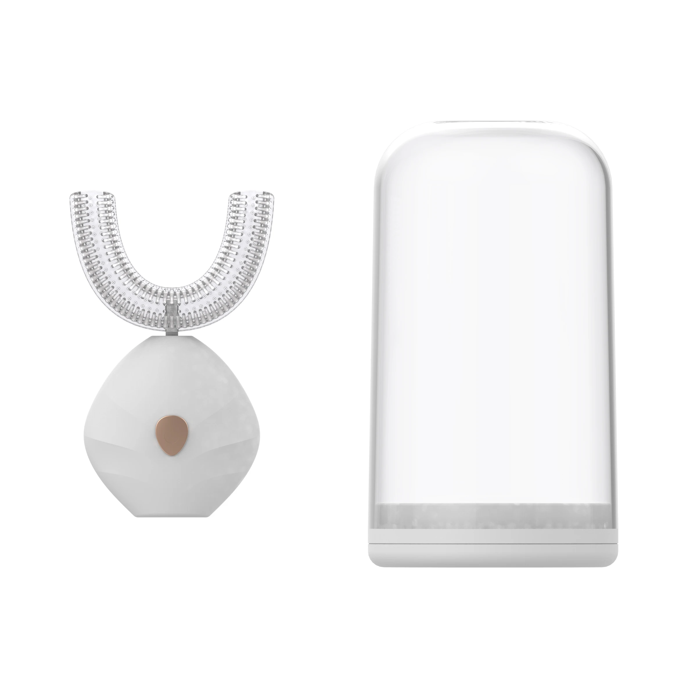 Simple Texture Innovative Modern U Shape Adult Toothbrush Electric For Sale