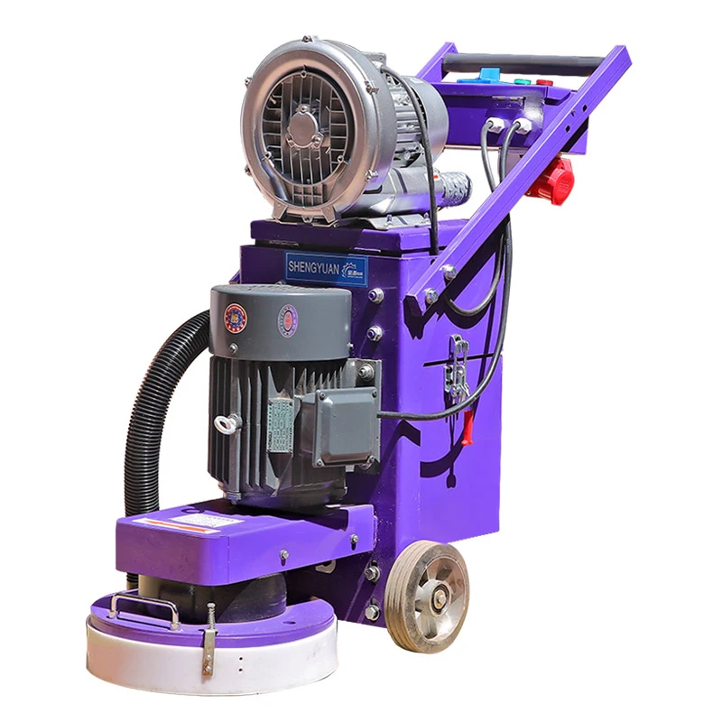 400mm epoxy floor grinder cement floor renovation paint removal concrete dust-free small concrete floor grinding machine