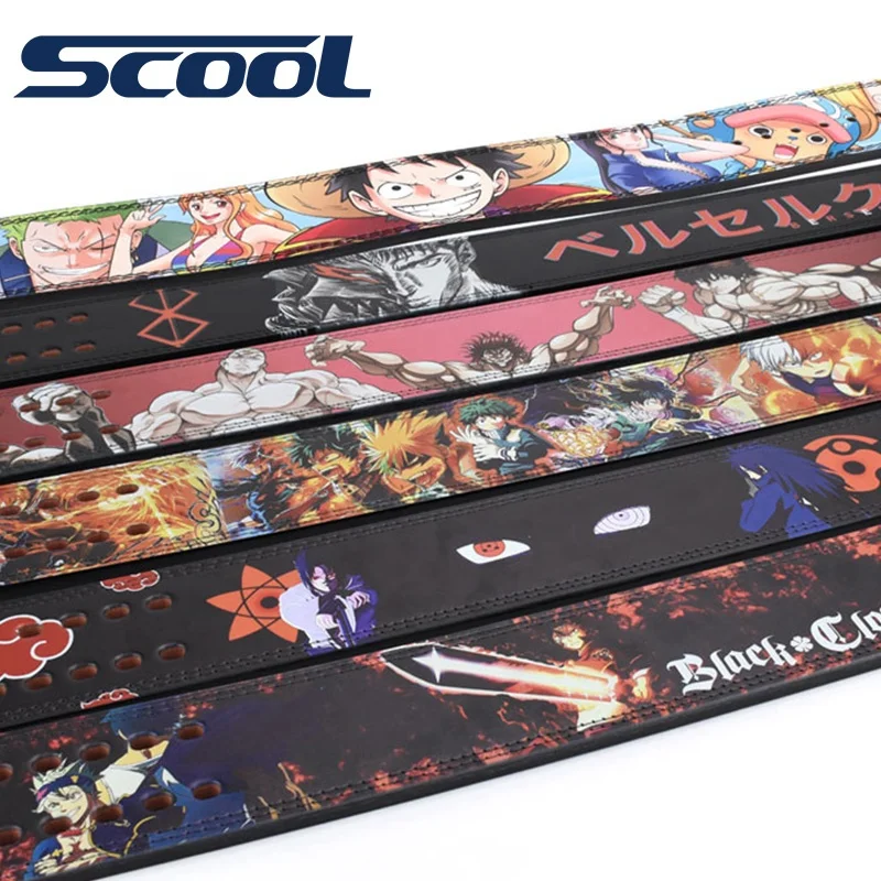 New design bodybuilding powerlifting gym lever belt printing various patterns quick lever design SBD style powerlifting belt