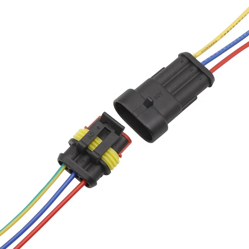 High Quality HID 1.5mm Waterproof Plug Automotive Wire Harness Connector