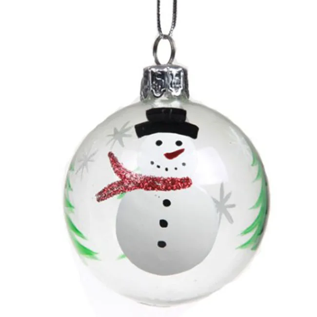 Duoyou Factory Custom Home Decorative Beautiful boxed Glass Ornaments Christmas Ball