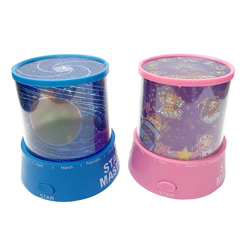 
Led night light romantic star Battery Projection Lamp Sky Star Moon Baby Sleep Room decoration 