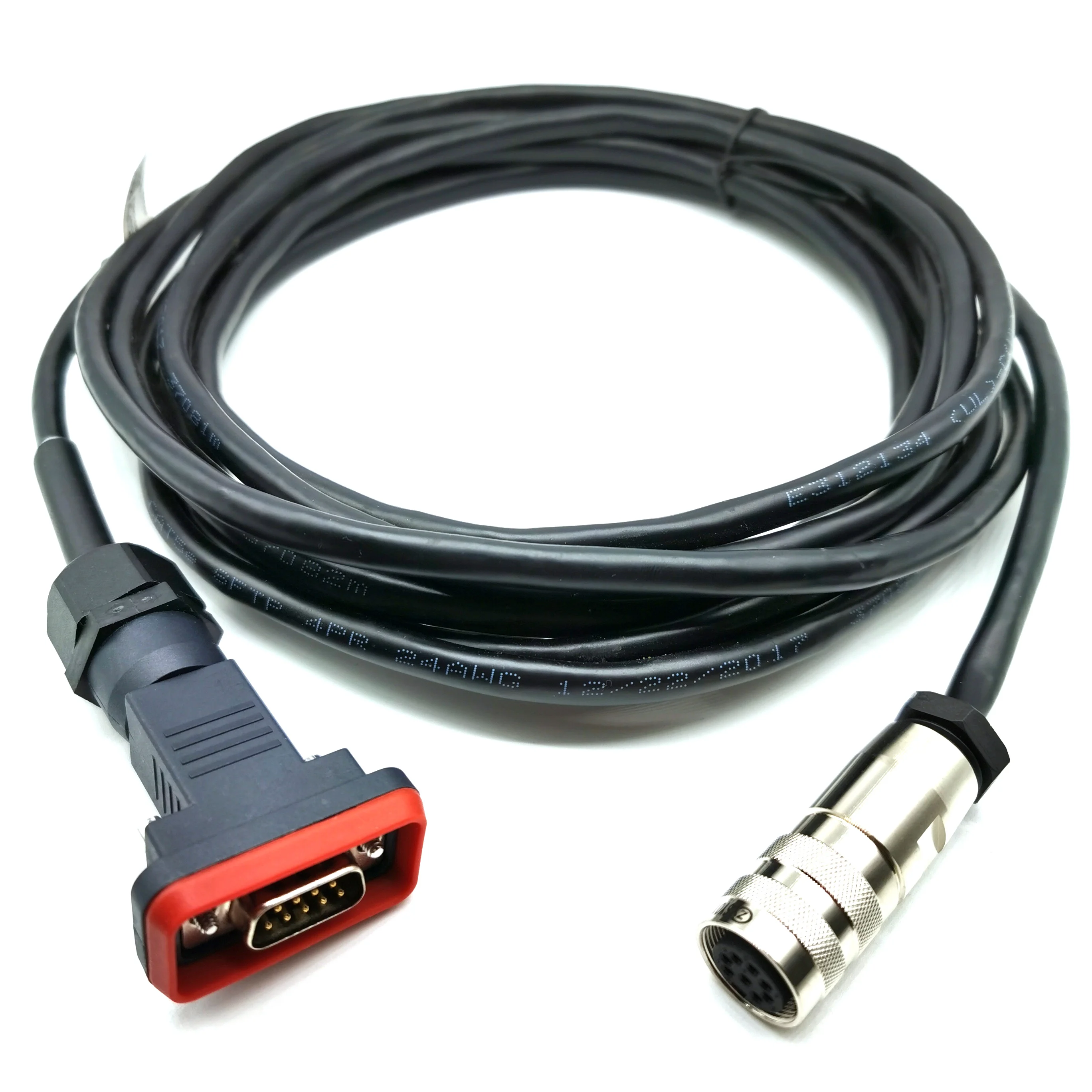 DB9 Male To M16 9 Pin AISG RRU RET Cable