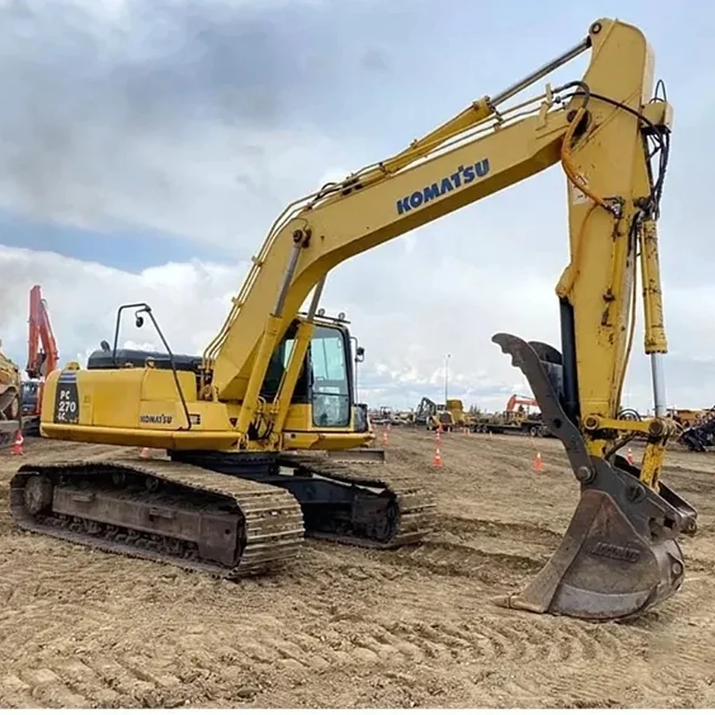 Used KOMATSU PC270LC Crawler Excavator Japan Used Tracks Excavator For Sale