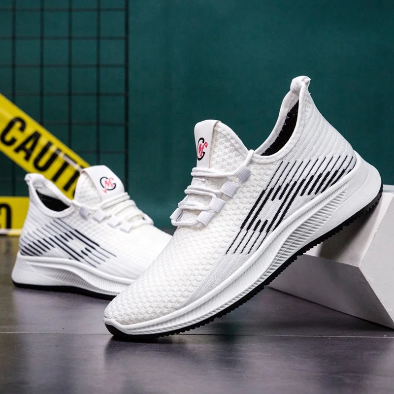 Casual track and field customized high logo men sneakers shoes