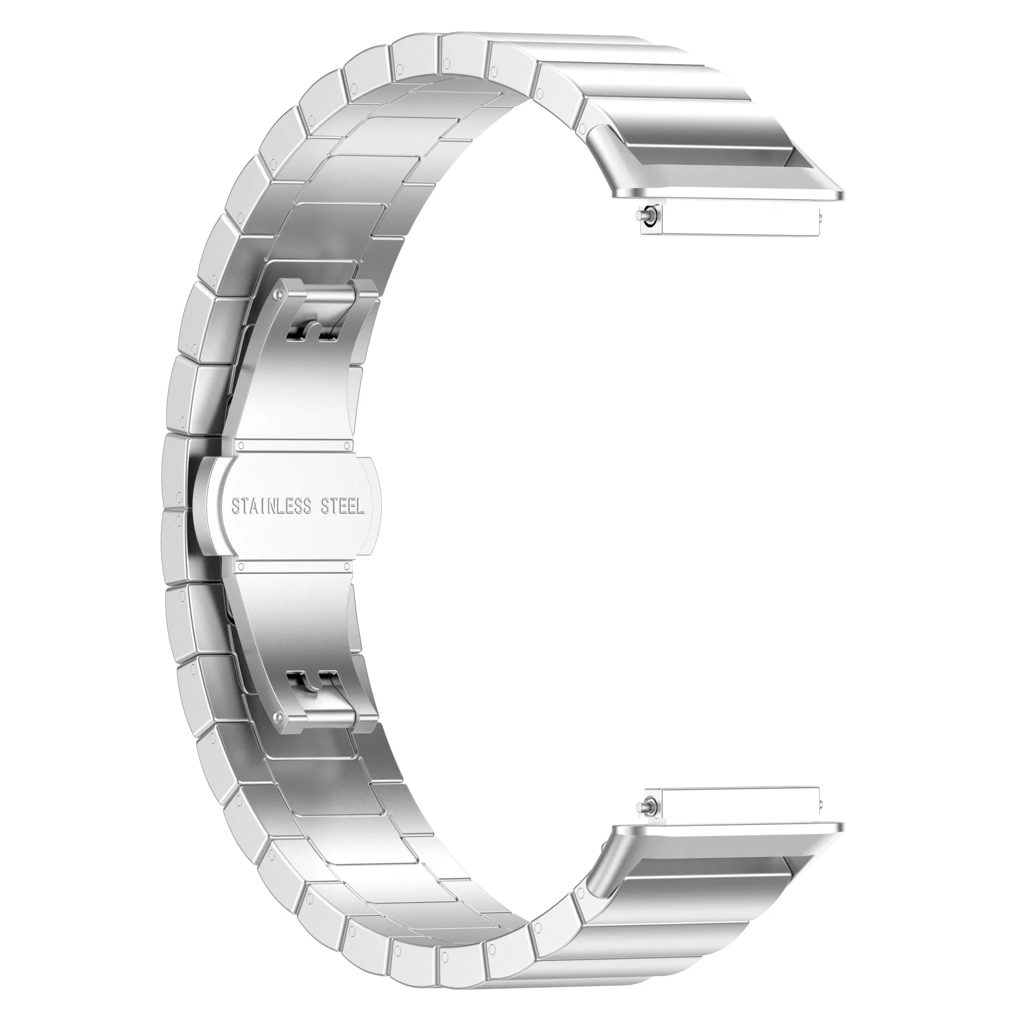 Роскошный металлический ремешок из нержавеющей стали для Huawei Band 7 6 pro One Link браслет смарт-часов