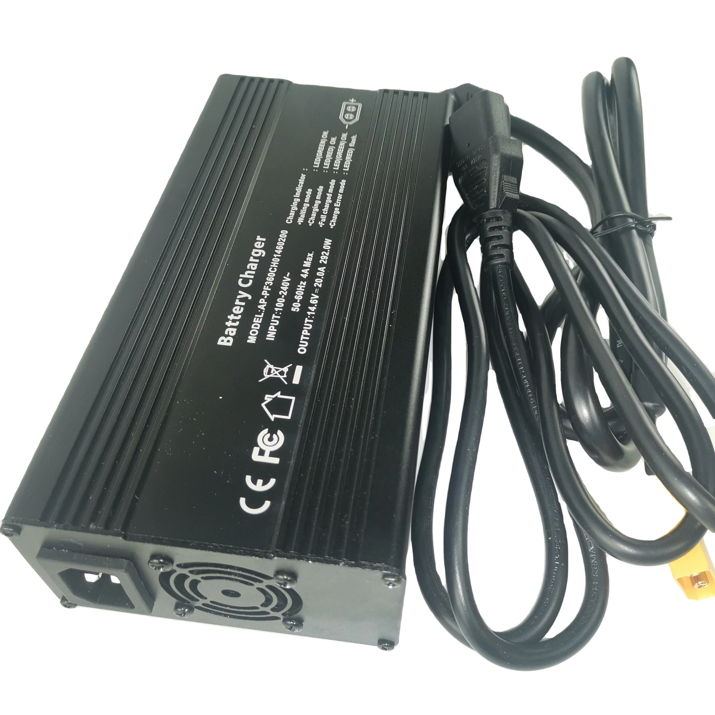 wide input voltage14.6v 20A 12v lifepo4 battery