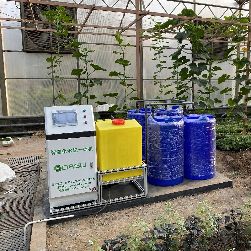 Water and fertilizer integrated machine of drip irrigation system for agriculture greenhouse