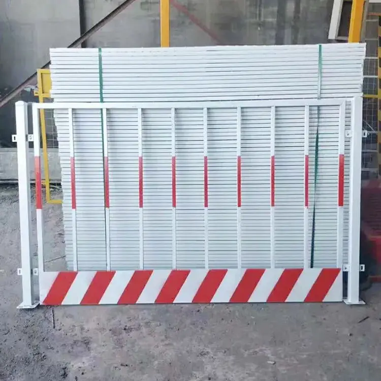Temporary Lift Gates Shaft Safety Elevator Temporary Lift Door Safety Fence