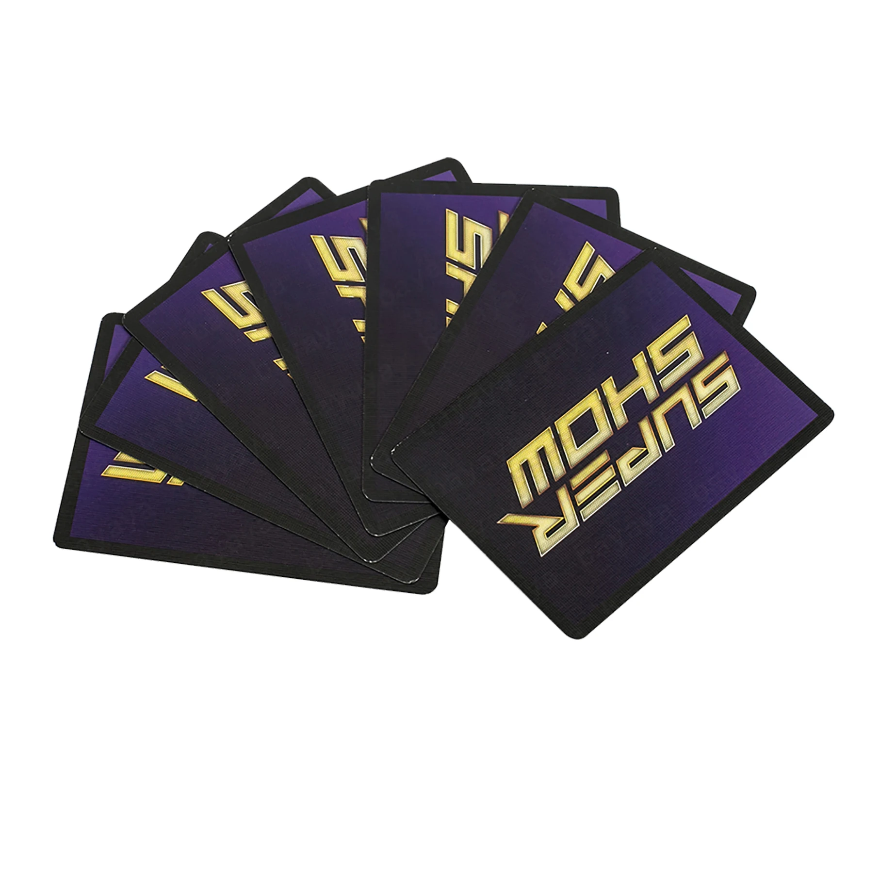 Free Sample Custom Personalized Design And LOGO Game Cards Printing And Packaging Tabletop Card Gaming