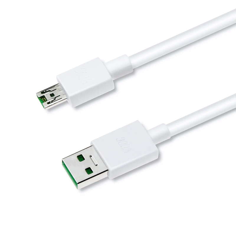 Китайский бренд 2 м 4A ПВХ Микро V8 usb-кабель для смарт-устройства android для OPPO Vivo поддержка суперзарядного протокола VOOC