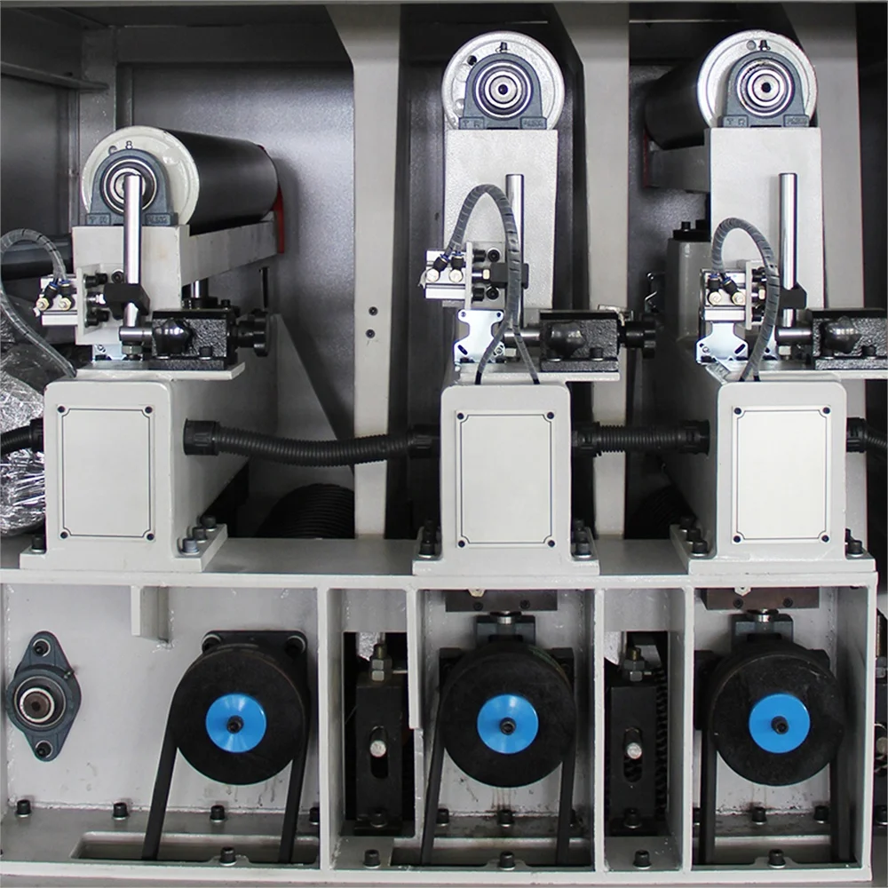 1000mm three sanding Rollers Wide Belt Sander Machine Wood Based Panels Machinery