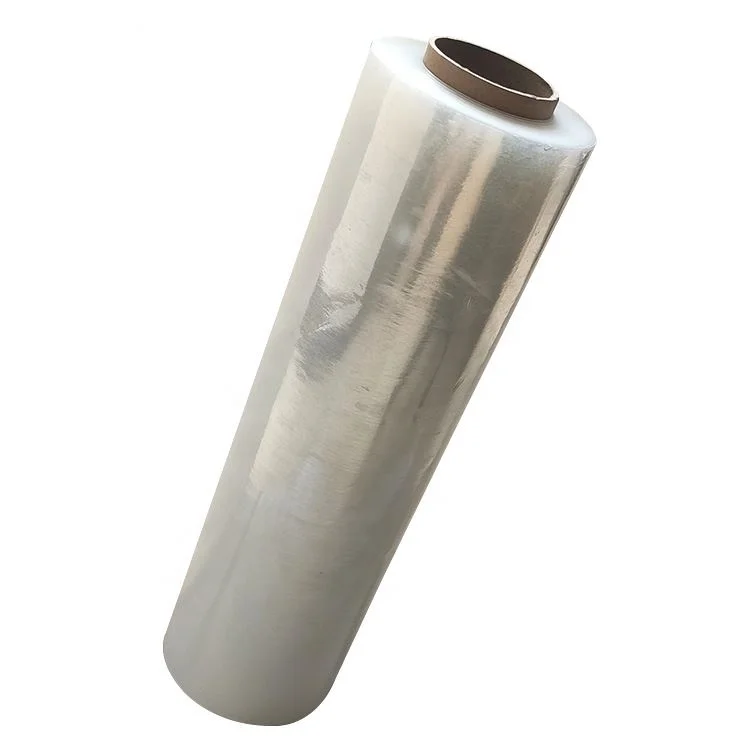 dropshipping supply factory price hand grade casting wrapping film stretch film 50cm for pallet wrap