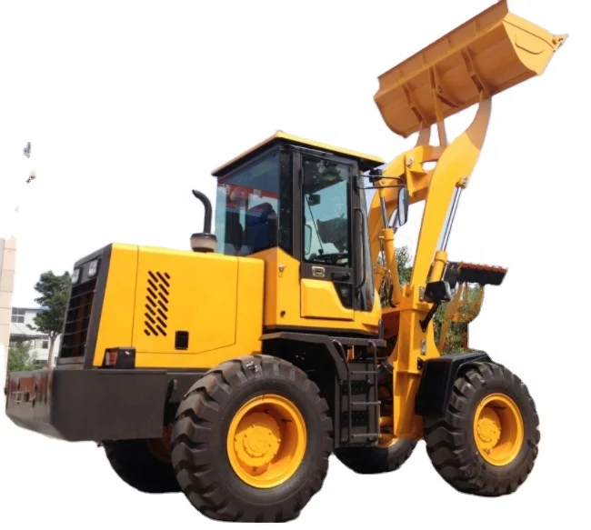 1.8t Mini Articulated Wheel Loader ZL18F with Yunnei Engine Front End Loader With Single Joystick Mechanical Pilot Control