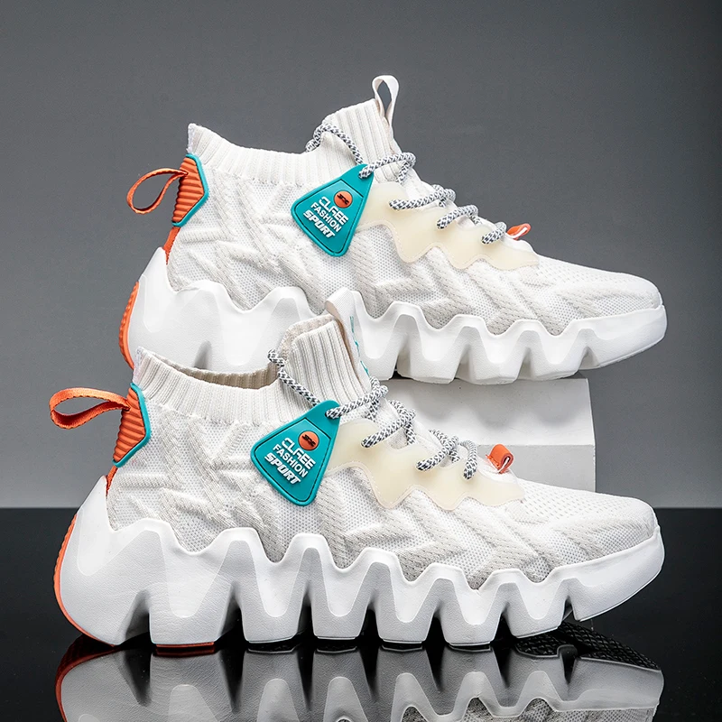 New Men running shoes men chunky Sneakers Outdoor Breathable Zapato hombre Comfortable Walking Sport Shoes for male 39-45