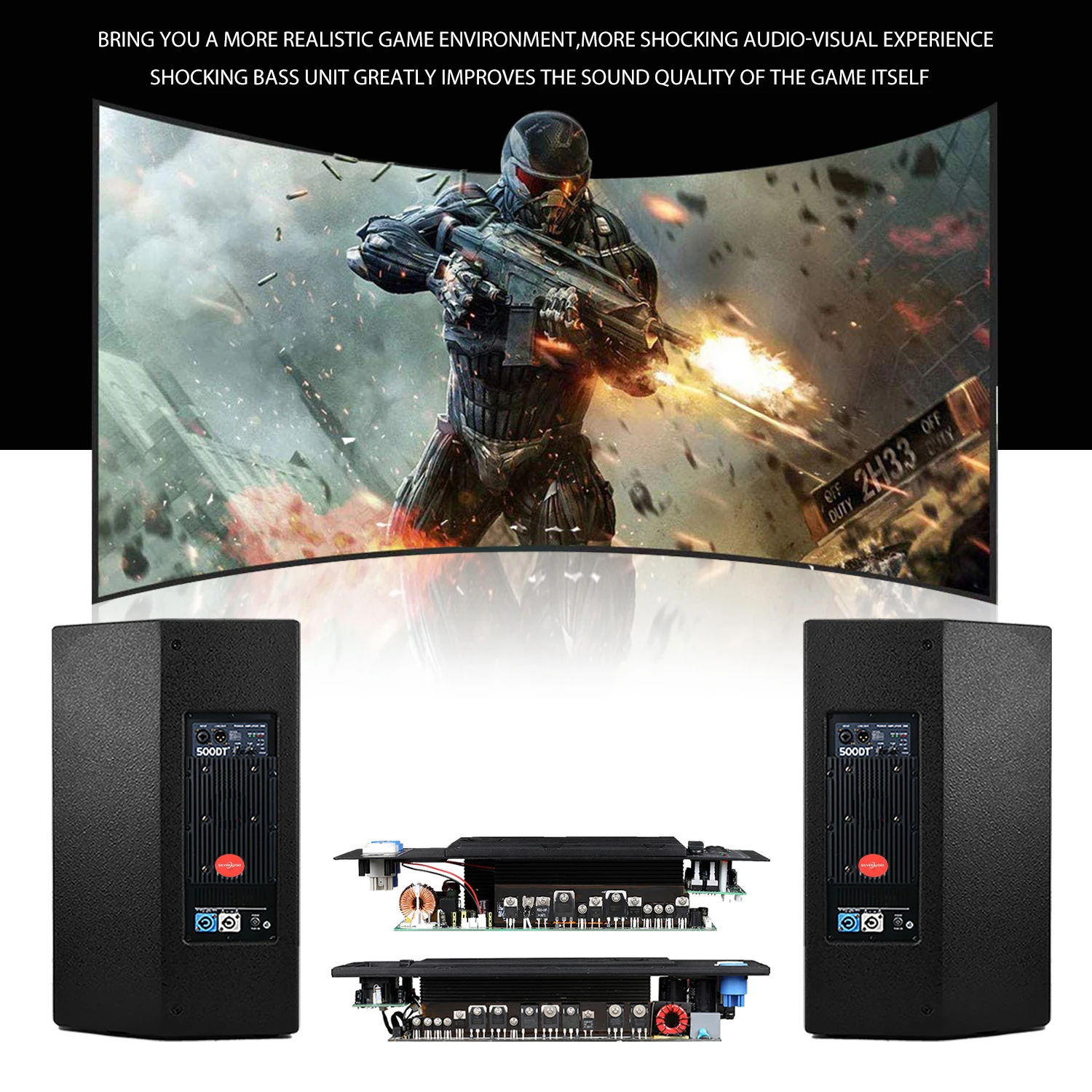 GAP-1500DT New Design Class D Subwoofer Board For Wholesales