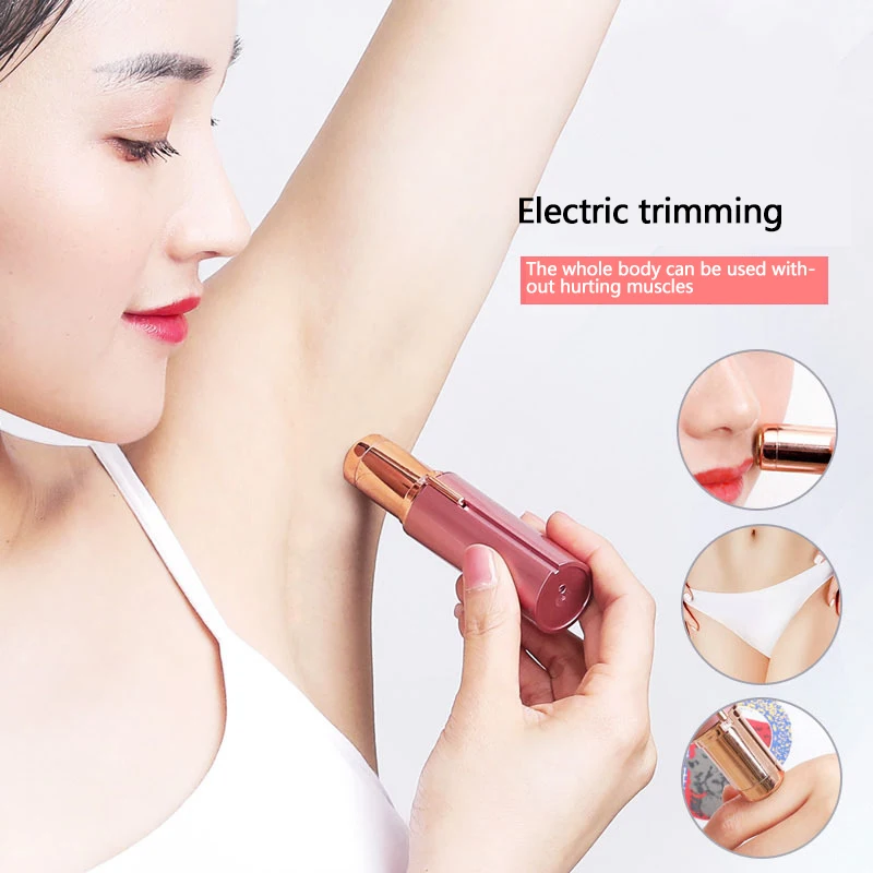 TV product electric lipstick eyebrow Trimmer Hair Remover facial hair remover hair remover lipstick shaver manufacturer