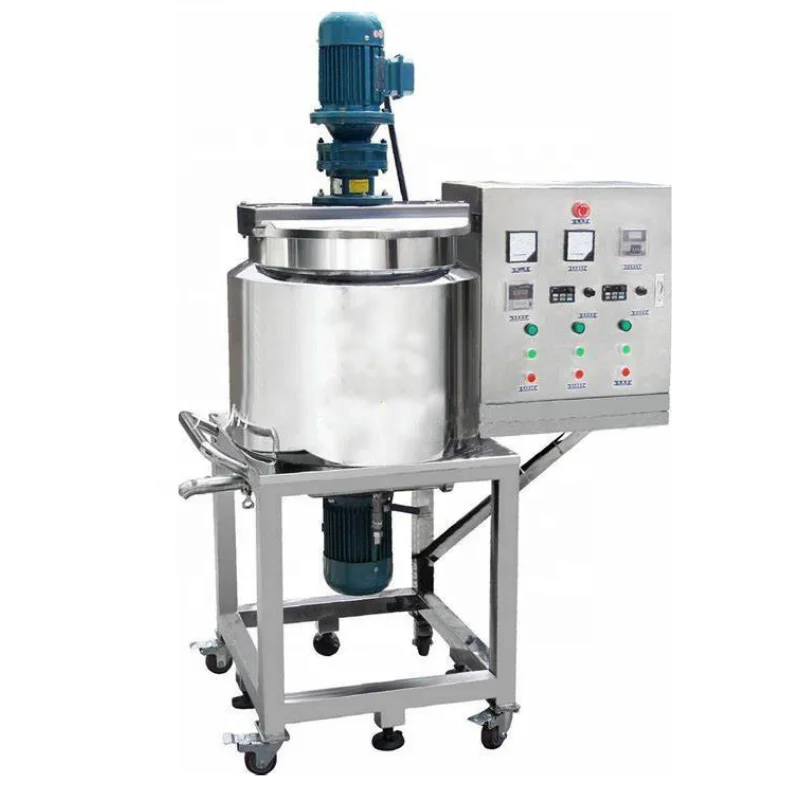 Chemicals Making Small Liquid Detergent Soap Mixer Machine Mixing Tank Liquid Washing Products Mixing Raw Material 1-3 Layers