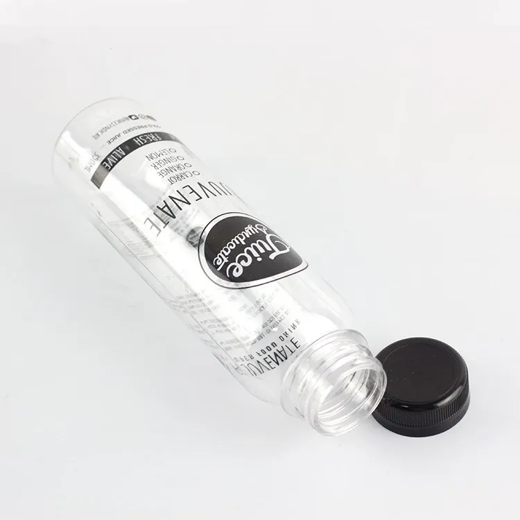 350ml Fresh Juice Packaging Plastic Bottle Empty Water Drink Beverage Bottle