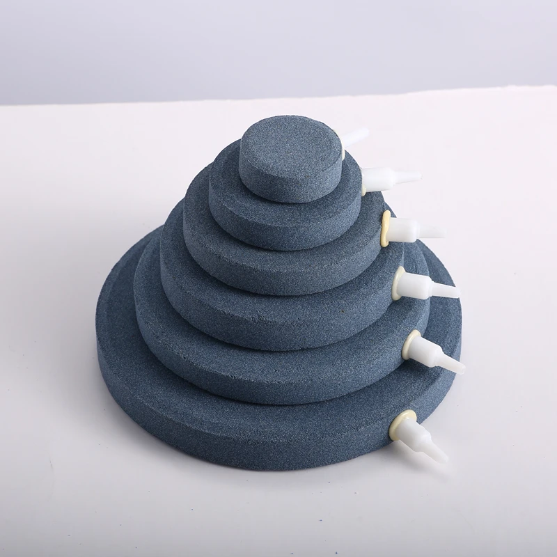 Multi-size Ceramic Small Round Bubble Diffuser Air Stones for Aquarium Fish Tank