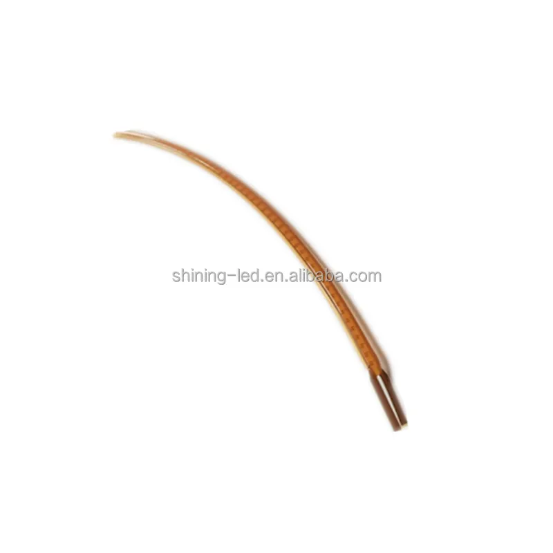 Anode and Cathode at same end flex filament LEDs 25mm 80mm 110mm 128mm 190mm 300mm 352mm warm white 3V flexible filament LED