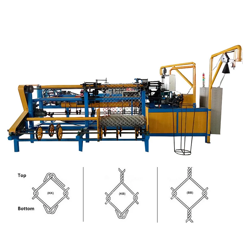 2-4meter residentical full automatic chain link fence making machine(China supplier)