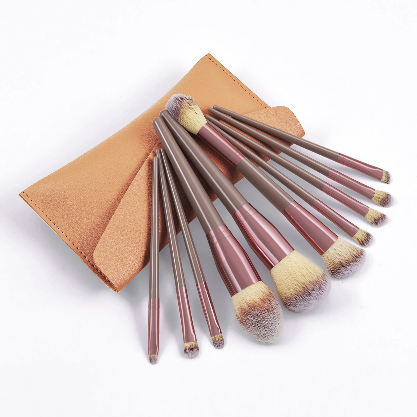 2022 Hot Popular Marble Makeup Brushes 10PCS Beauty Brushes Makeup Cosmetics Kit Foundation Powder Blush Contour Make up brush