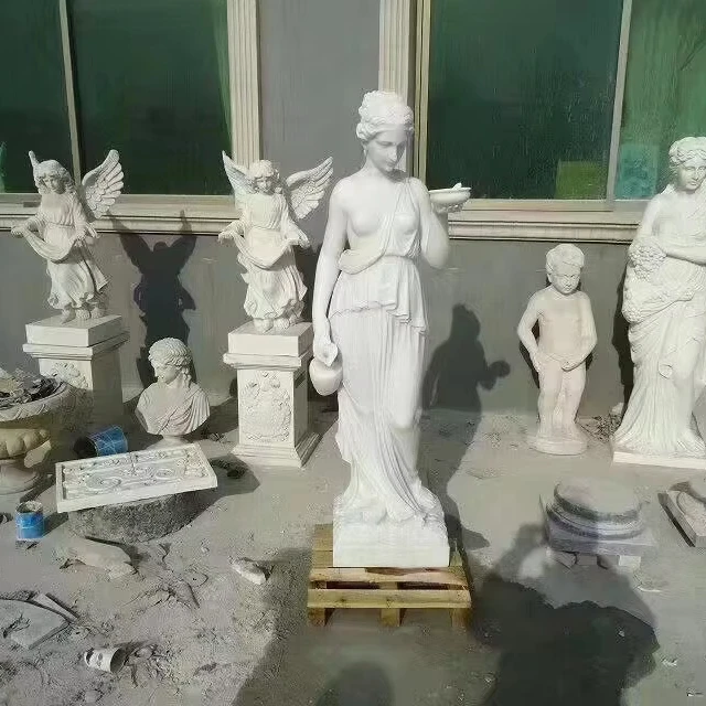 Заводская цена мраморный камень знаменитая статуя Обнаженная женщина богини скульптура