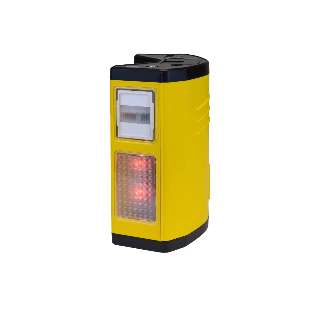 Easily Install Flexible Barrier Forklift Alarm System Polymer Shelf Corner Warning Lights Rack Corner  Shelf Warning Light