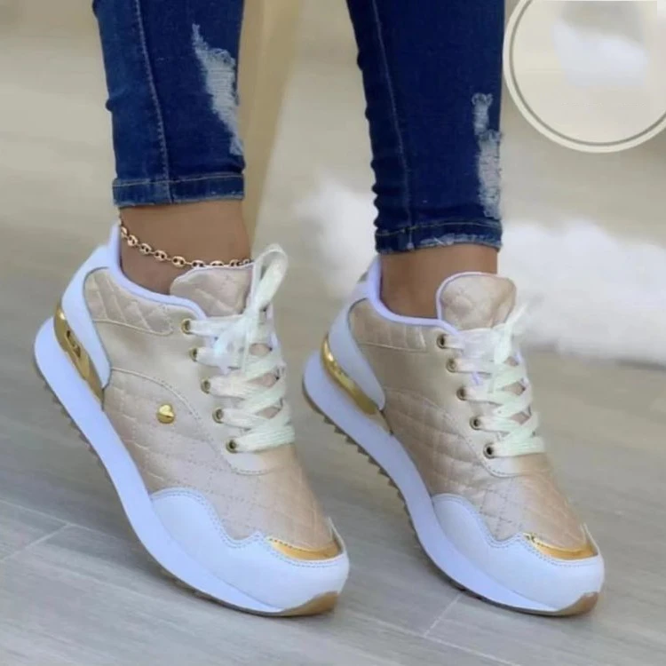 Hot selling comfortable women casual shoes fashion footwear sneakers
