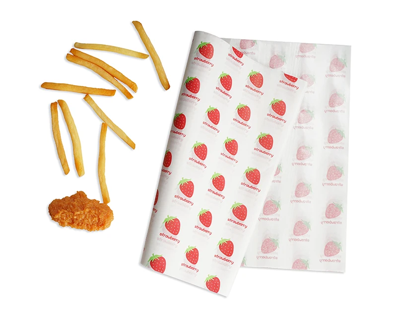 Food Grade Wrap Paper With Your Own Logo, Grease Proof Food Papers Packaging, Wrapping Paper Customized