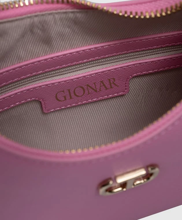 2025 High Quality Customizable Pink Leather Hobo Bag with Metal Logo Female Luxury Vegan Purse Quality Women Handbag for Work