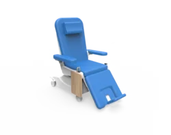 PY-YD-410 Height-adjustable Reclining Chemotherapy Hemodialysis Chair with Footrest