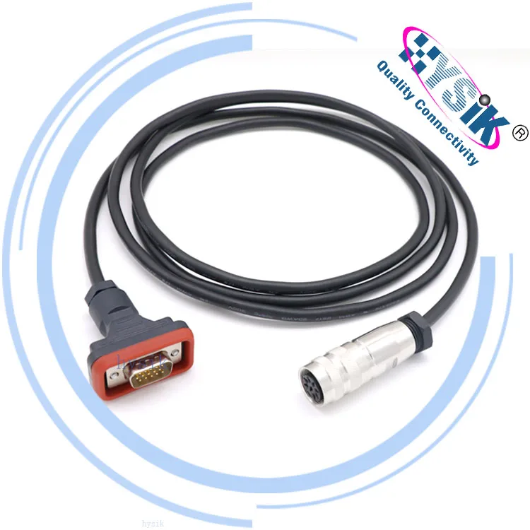 RET Control cable with AISG Male Female and D-Sub 9 Female D-Sub 15 Male cable for Base Station Communication